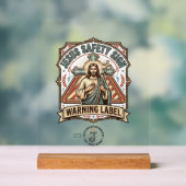 Panneau de sécurité Jésus Étiquette de signalisati (Neutre)