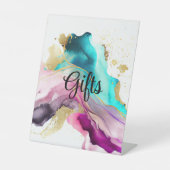 Panneau de signalisation Abstraite en marbre (Recto)