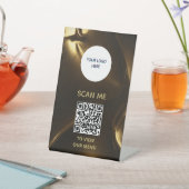 Panneau de signalisation - Affichage du menu QR (In SItu)