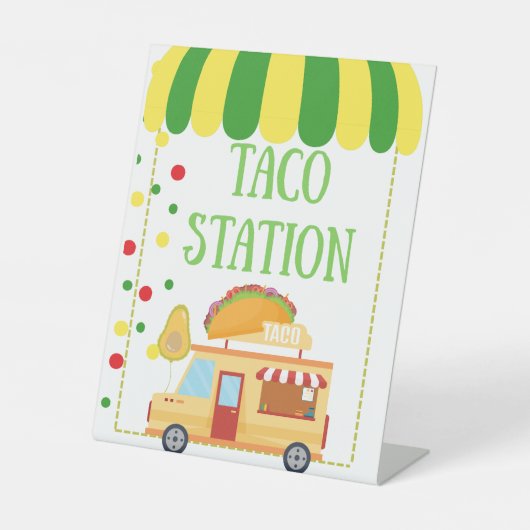 Panneau de signalisation alimentaire pour station  (Recto)