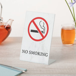 Panneau de signalisation anti-tabac