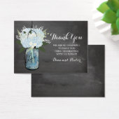 Panneau de signalisation bleu Hydrangea Mason Jar  (Bureau)