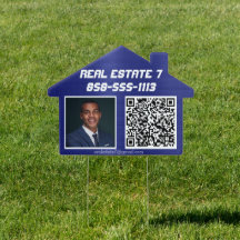 Panneau de signalisation de code QR de photo de bi