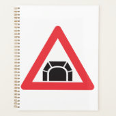 Panneau de signalisation de tunnel Symbole de la c (Devant)