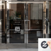 Panneau de signalisation des heures d'ouverture de (Porte de bureau)