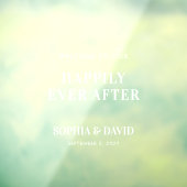 Panneau de signalisation moderne Mariage de bienve (Feuille 3)