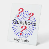 Panneau de signalisation - Questions (Recto)