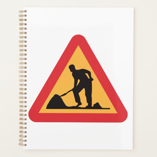 Panneau de signalisation routière Avertissement de (Devant)