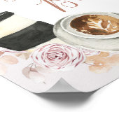 Panneau de signature de livre d'or de Baby Shower  (Coin)