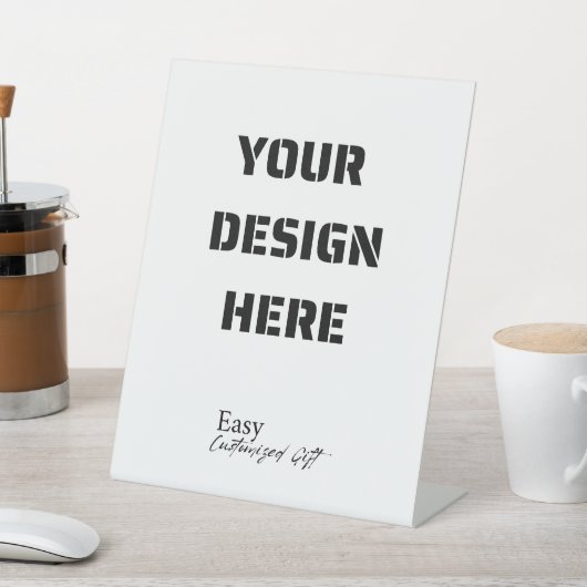 Panneau de socle 8" x 10" Pedestal en plastique (In SItu)