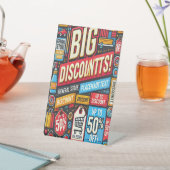 Panneau de socle à rabais du magasin général (In SItu)