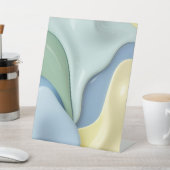 Panneau de socle dans un graphique abstrait élégan (In SItu)