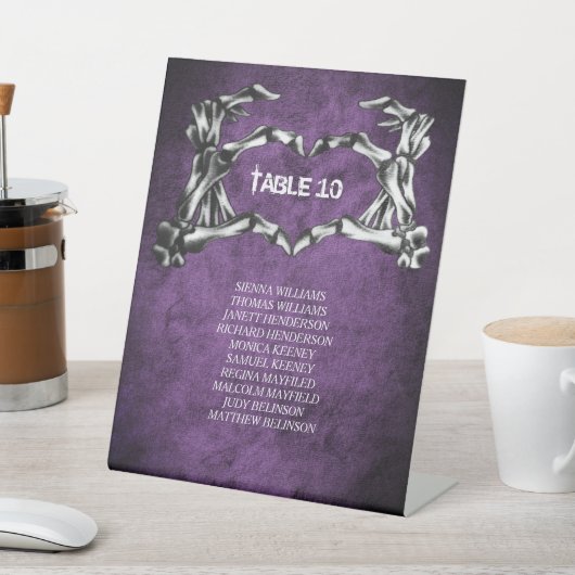 Panneau de socle de sièges de mariage Halloween go (In SItu)