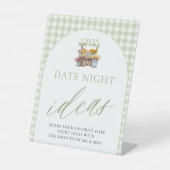 Panneau de Soirée Date Idées Fraîches du Marché Ve (Recto)