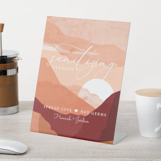 Panneau de station d'assainissement | Désert de Te (In SItu)