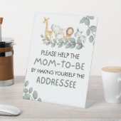 Panneau de station Enveloppe Zoo Animaux Baby show (In SItu)