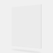 Panneau de table acrylique 11" x 14" pour n'import (Angle)