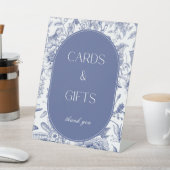 Panneau de table Cadeaux et Cartes Chinoiserie Ble (In SItu)