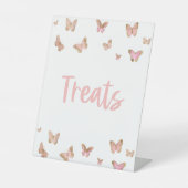 Panneau de table de fête de friandises Papillon Ro (Recto)