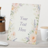 Panneau de table de mariage de jardin printanier (In SItu)
