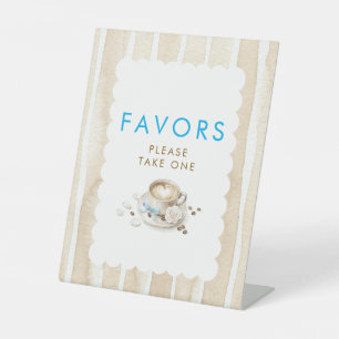 Panneau de table Favors pour Baby Shower Coffee Bo