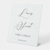Panneau de table pour cadeaux de mariage (Recto)