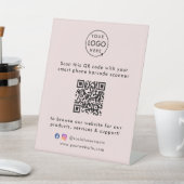 Panneau de table pour entreprise | Affichage promo (In SItu)
