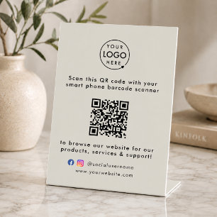 Panneau de table pour entreprise Affichage promo