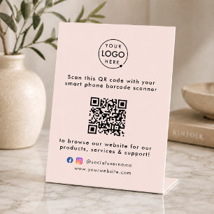Panneau de table pour entreprise Affichage promo