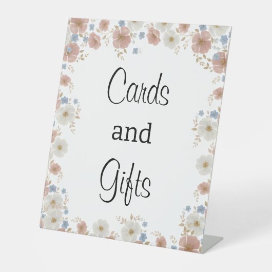 Panneau de table pour la fête de fiançailles 'Time (Recto)