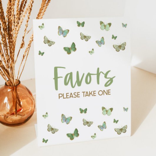 Panneau de table pour les faveurs de la fête du pa