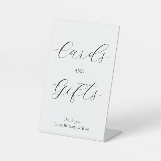 Panneau de tableau Cartes et cadeaux propres et mo (Recto)