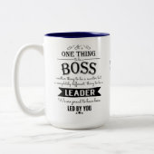 Panneau de tableau de bord BOSS Mug personnalisé e (Gauche)