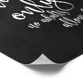 Panneau de tableau noir pour table des enfants 8x1 (Coin)