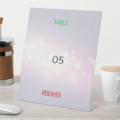 Panneau de tente de table | Réservé | Sur mesure | (In SItu)