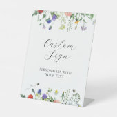 Panneau de texte personnalisé avec des champs de f (Recto)