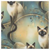 Panneau de tissu artistique Chats (Échantillon)