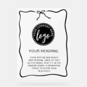 Panneau de trame de ruban de l'événement Logo pers (Recto)