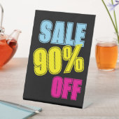 Panneau de vente à 90 % de réduction, signalétique (In SItu)