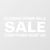 Panneau de vente de liquidation (Feuille)