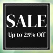 Panneau de vente en fenêtre pour entreprise - Text (Feuille 3)