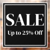 Panneau de vente en fenêtre pour entreprise - Text (Feuille 2)