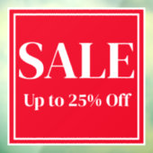 Panneau de vente en fenêtre pour entreprise - Text (Feuille 3)