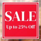 Panneau de vente en fenêtre pour entreprise - Text (Feuille 2)