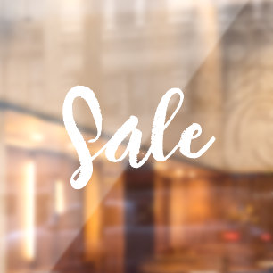 Panneau de vente en vitrine, Panneau de vente de b