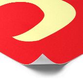 Panneau de vente importante, affiche de vente 50%  (Coin)