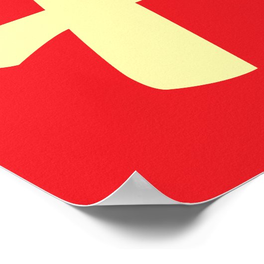 Panneau de vente importante, affiche de vente à 40 (Coin)