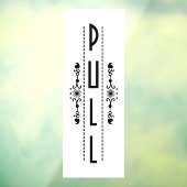 Panneau décoratif de porte à tirer, (Feuille 3)