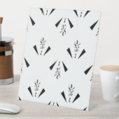 Panneau décoratif gris charbon de bois (In SItu)