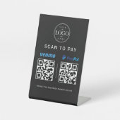 Panneau d'entreprise Code QR pour payer en scannan (Recto)